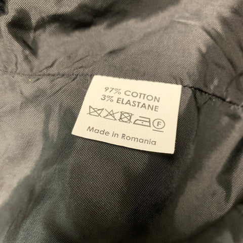 DRIES VAN NOTEN Taille 6 Veste perlée en coton élasthanne vert beige