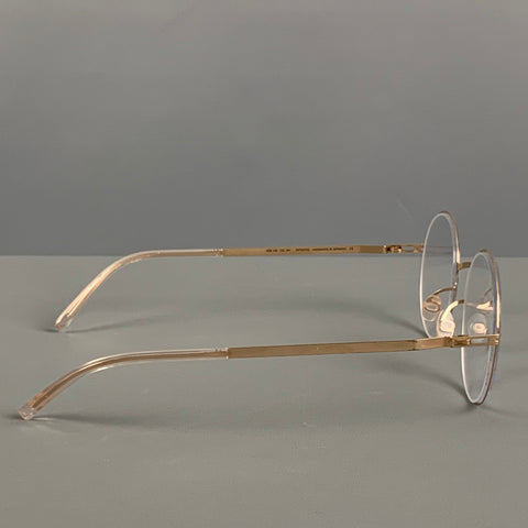 MYKITA Gold Stainless Steel Frames