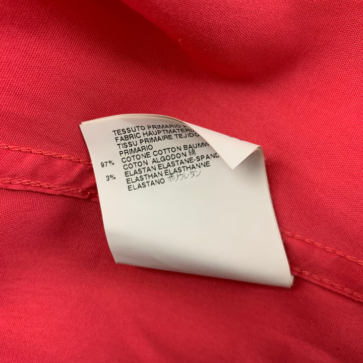 DSQUARED2 Taille M Chemise à manches longues boutonnée en coton rose