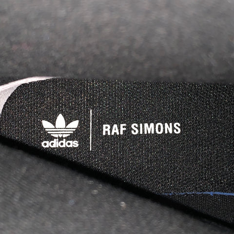 RAF SIMONS x ADIDAS SS 19 Size 9 Black Red Rubber Detroit High Boots