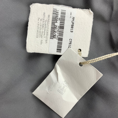 BRUNELLO CUCINELLI Size 34 Grey Polyester Cargo Swim Trunks
