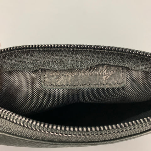 OSGOODE MARLEY Black Textured Leather Coin Purse