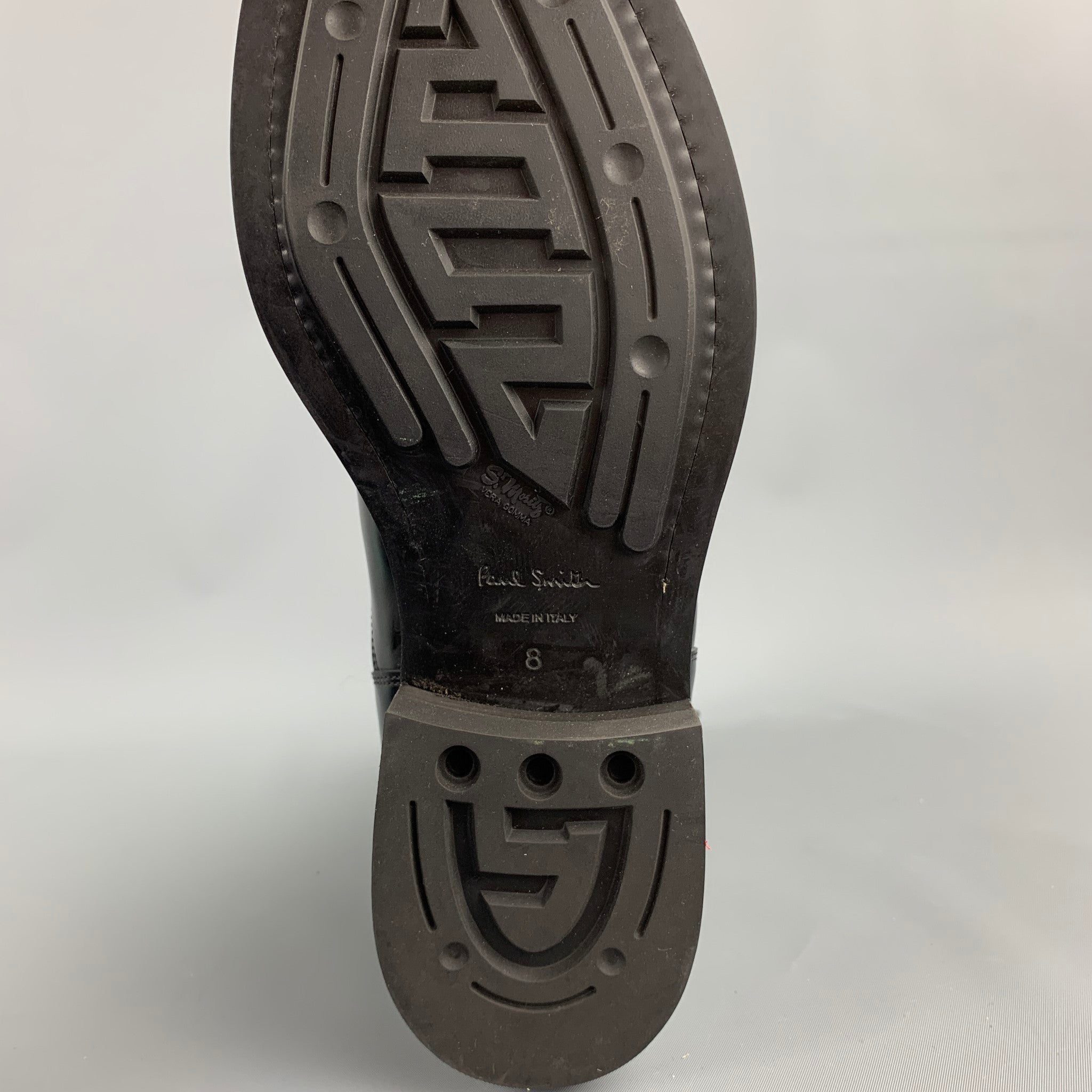 PAUL SMITH Size 9 Black Leather Biker Boots – Sui Generis Designer