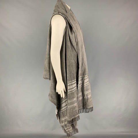 ISAAC SELLAM Size One Size Sage Open Front Vest