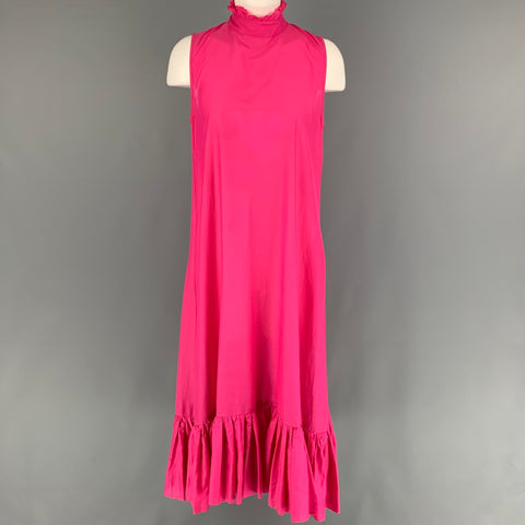 MAGGIE MARILYN Talla 6 Rosa No listado Vestido atado hacia atrás