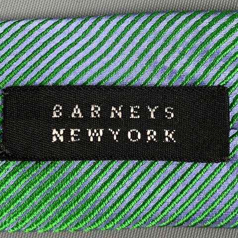 RICHARD JAMES Green Purple Ombre Silk Tie