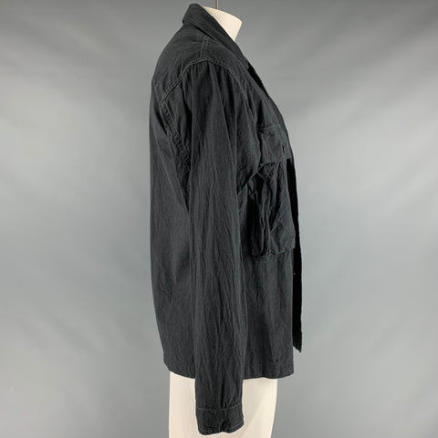 45rpm Size L Grey Cotton Patch Pocket Jacket