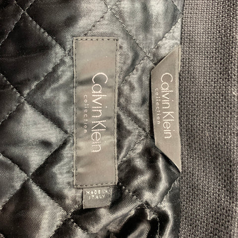 COLECCIÓN CALVIN KLEIN Talla M Chaqueta de tejidos mixtos negra y beige