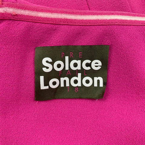 SOLANCE LONDON Pré-Automne 18 Taille 4 Robe bustier en polyester rose