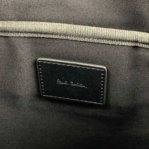PAUL SMITH Navy Black Two Tone Canvas Folio Travel Bag