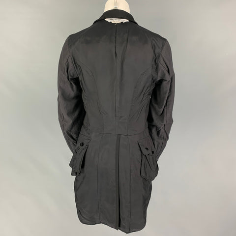 COMME des GARCONS Size S Black Wool Tails Reversible Jacket