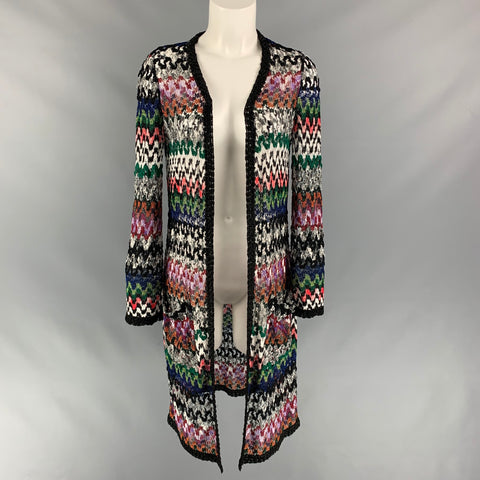 MISSONI Cárdigan de mezcla de viscosa de punto multicolor talla 2