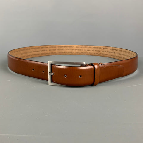 TIGER of SWEDEN Size 38 Brown Leather Belt