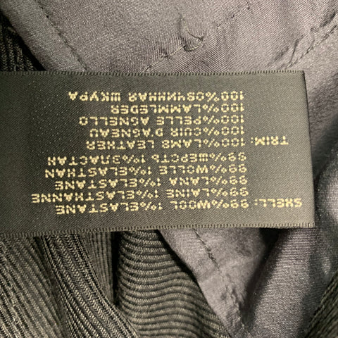 RALPH LAUREN BLACK LABEL Size 10 Grey Wool &  Elastane Dress Pants