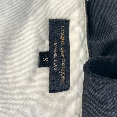 COMME des GARCONS HOMME PLUS Size S Black Polyester Cutout Casual Pants