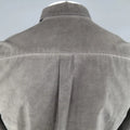 FORME 3’3204322896  Size S Charcoal Washed Dyed Cotton Long Sleeve Shirt FORME 3’3204322896