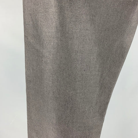 JOHN VARVATOS Size 30 Grey Silver Cotton Elastane Jeans