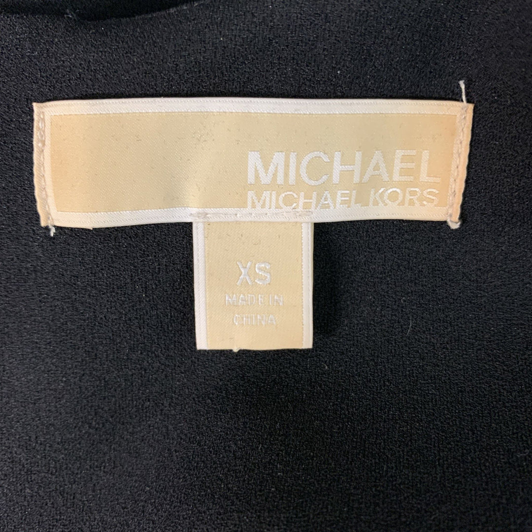 MICHAEL by MICHAEL KORS Size XS Black Studded Dress