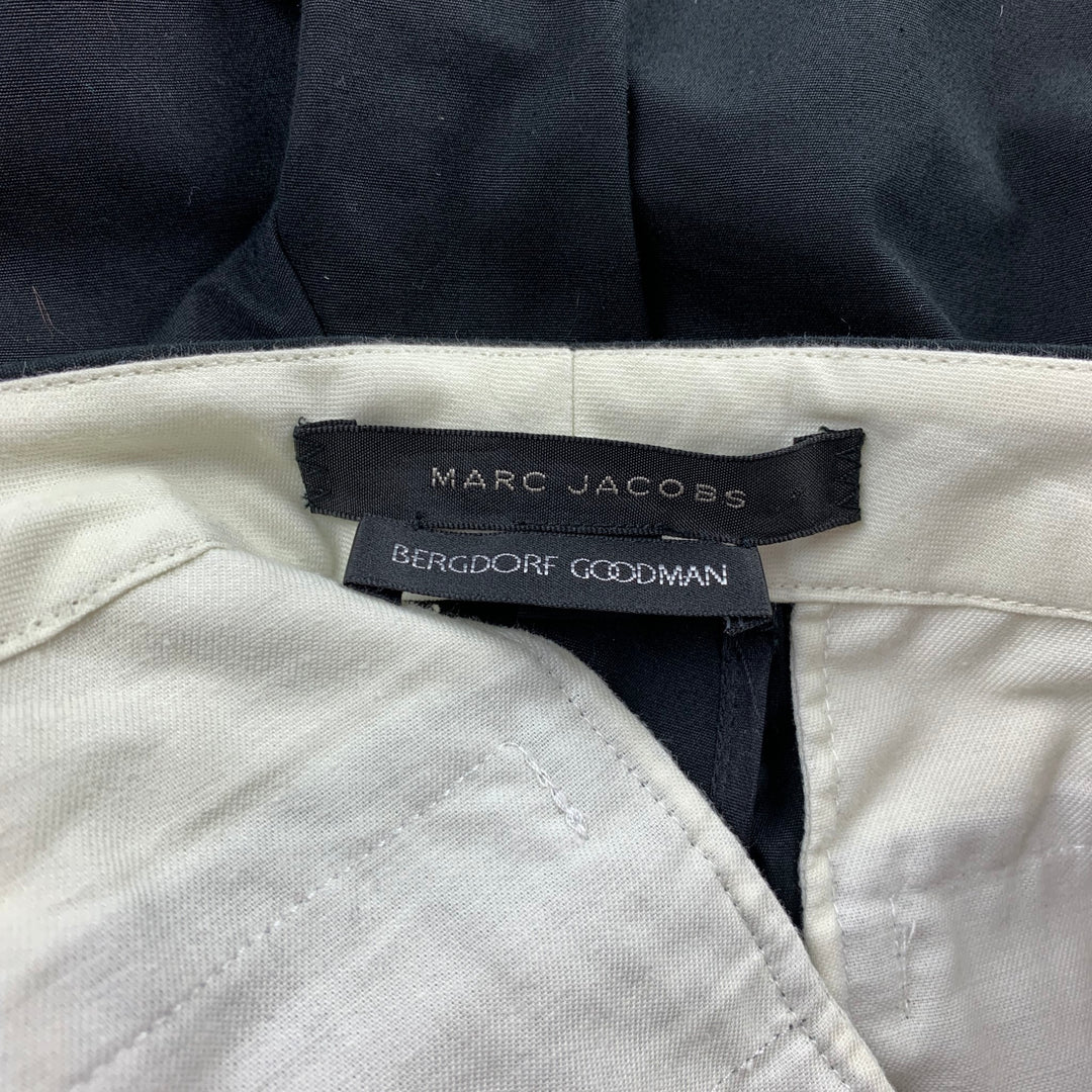 MARC JACOBS Size 0 Black Cotton Chino Casual Pants