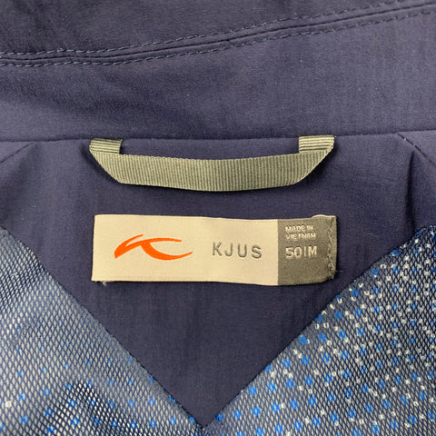 KJUS Size M Navy Polyamide Zip & Snaps Jacket