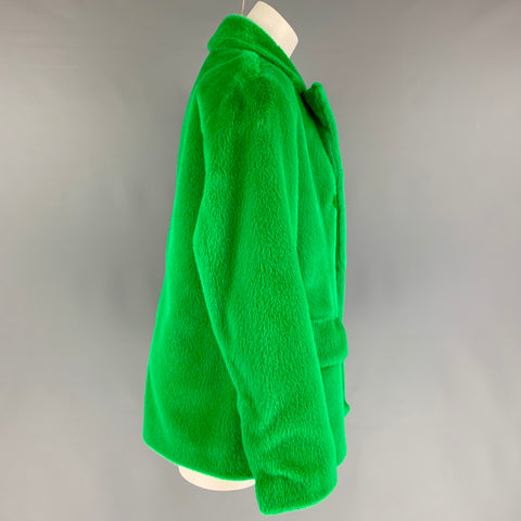 STAND STUDIO SS 22 Taille M Veste Sallie à revers texturé vert