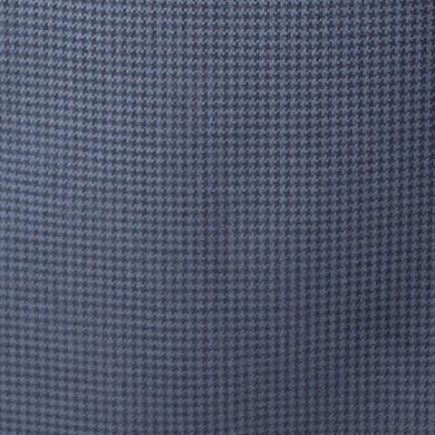 VALENTINO Size 42 Navy Black Houndstooth Wool Single Breasted Sport Coat