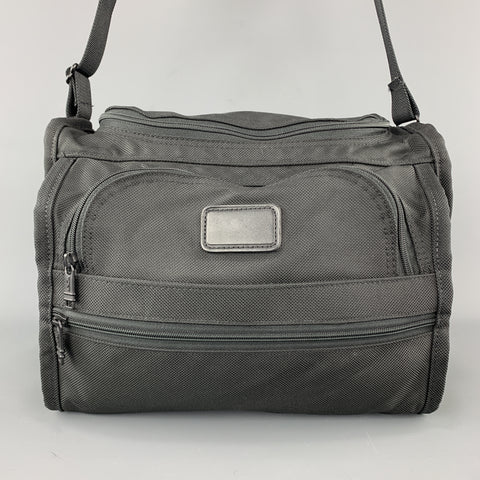 Sac messager en toile de nylon noir TUMI