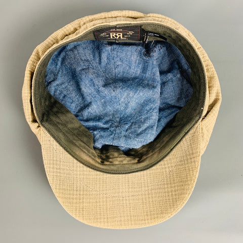 RRL by RALPH LAUREN Size L Beige Grey Plaid Hats