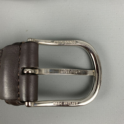 ANDERSON'S Size 38 Brown Leather Belt