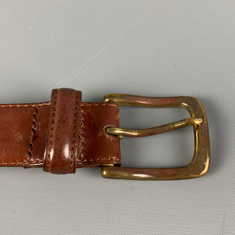 POLO by RALPH LAUREN Size 34 Brown Leather Belt