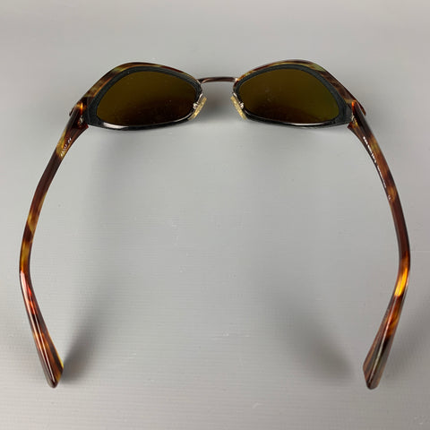 ALAIN MIKLI Tortoise Shell Black Acetate Sunglasses & Eyewear