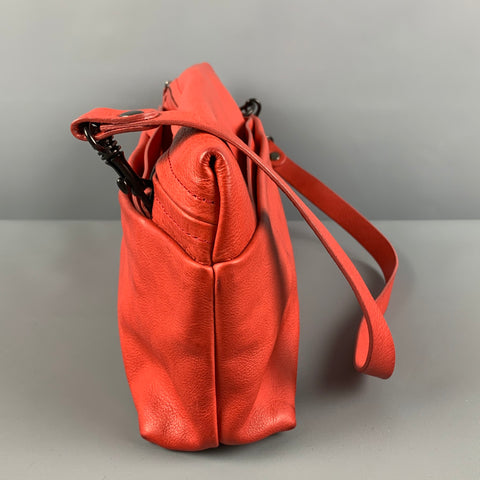 MARSELL Coral Leather Rectangle Shoulder Bag