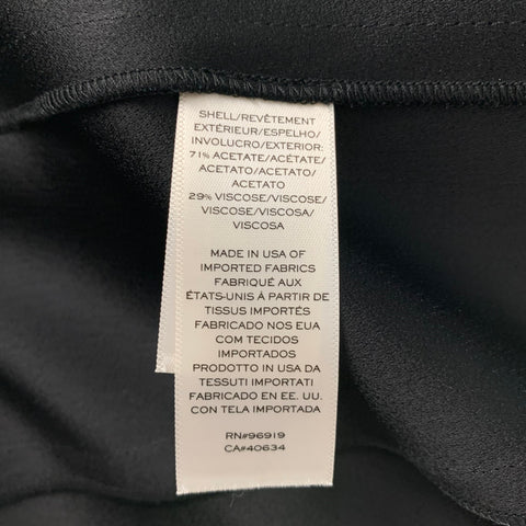 MARC JACOBS RUNWAY Size 6 Black Acetate / Viscose A-Line Dress