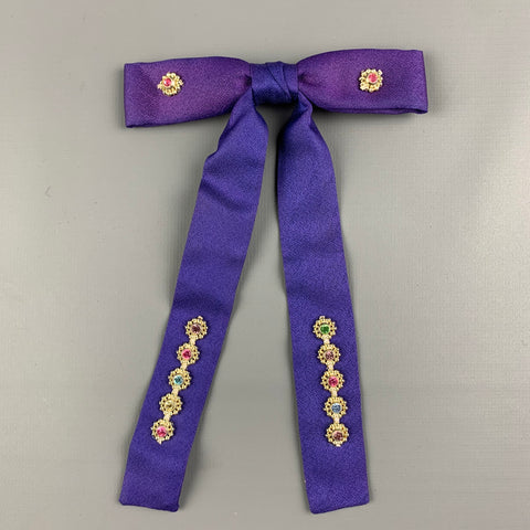 ROYAL RUST Purple Embellished  Tie
