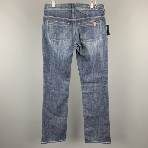 NOTIFY Size 31 x 34 Indigo Wash Denim Zip Fly Jeans