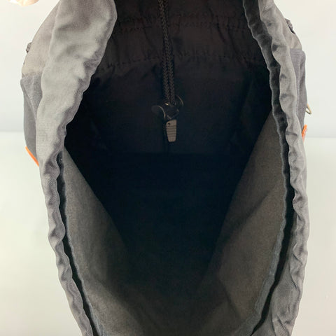 WILDERNESS EXPERIENCE Black Brown Canvas Klettersack Backpack