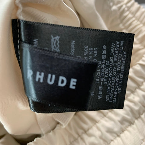 RHUDE Size XS Beige Cotton Blend Cargo Casual Pants