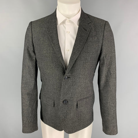 MARC by MARC JACOBS Chest Size M Charcoal Heather Wool Blend Sport Coat