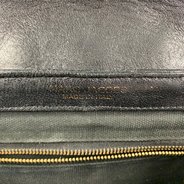 MARC JACOBS Black Quilted Leather Cross Body Handbag