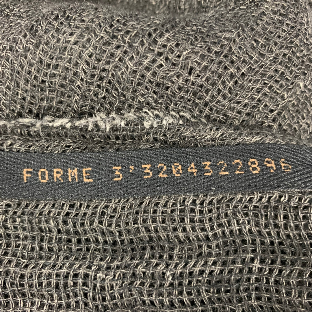 FORME 3’3204322896 Grey Woven Scarf