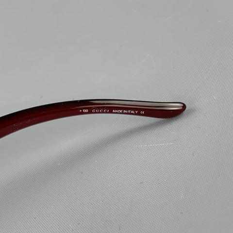 GUCCI GG 2499/S Burgundy Acetate Sunglasses