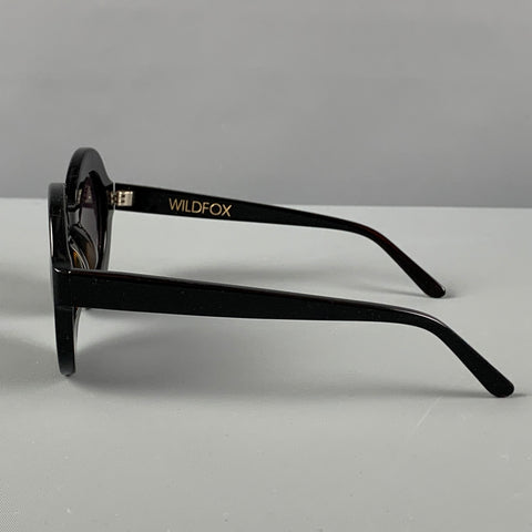 WILDFOX Lunettes de soleil Twiggy en acétate noir