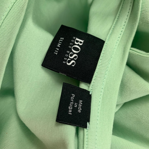 BOSS by HUGO BOSS Size M Green Cotton Crew-Neck T-shirt