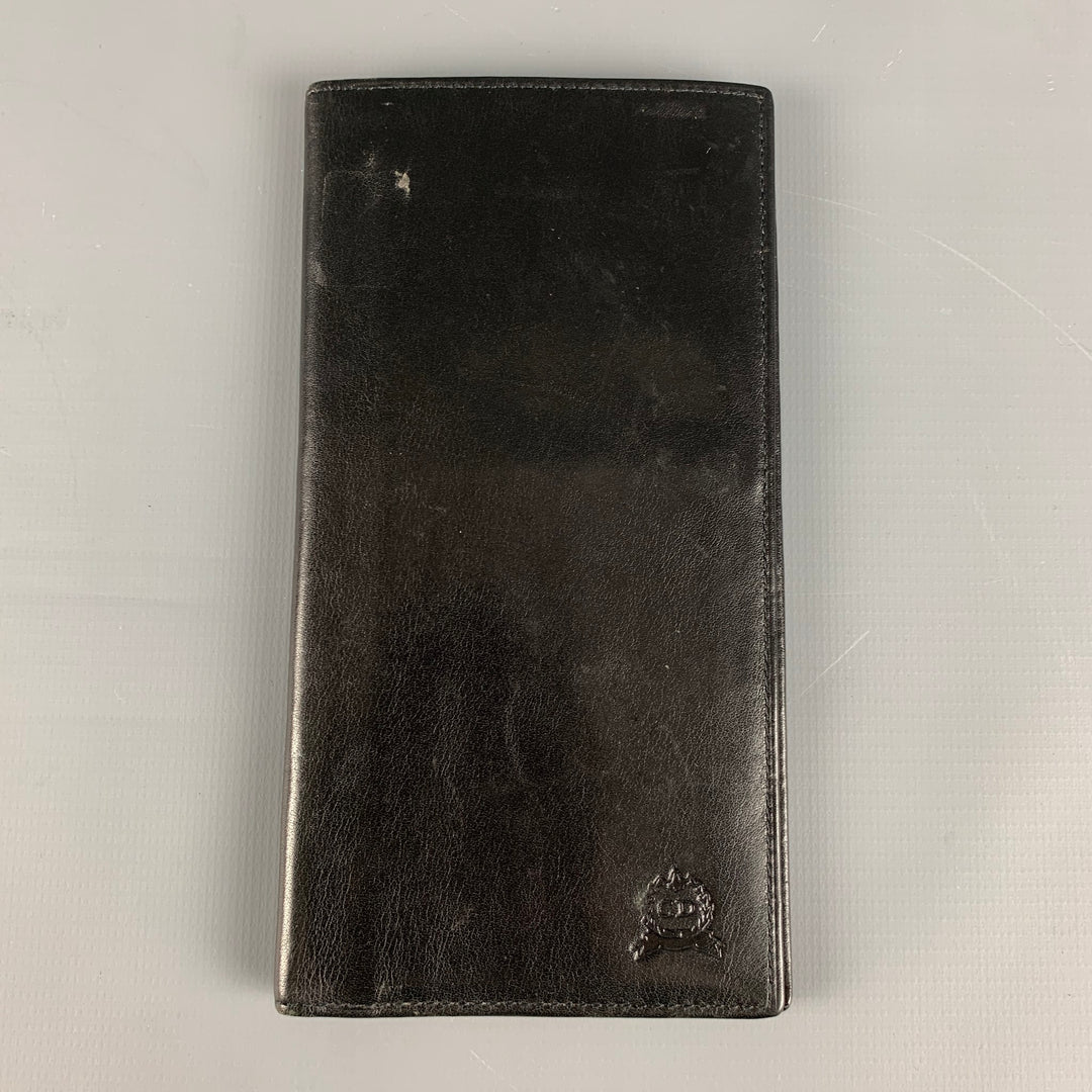 CHRISTIAN DIOR Black Leather Wallet