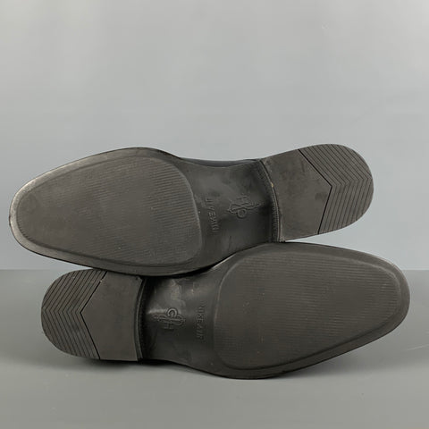 COLE HAAN Talla 9 Zapatos con cordones y punta dividida de cuero negro
