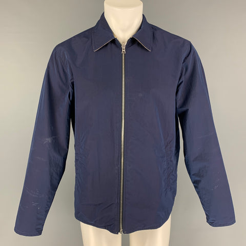 OUR LEGACY Size M Tan Brown Plaid Nylon Reversible Jacket