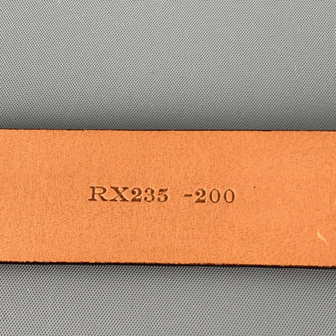 TRAFALGAR Size 38 Brown Leather Belt