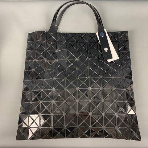 ISSEY MIYAKE BAO BAO Black Acetate Tote Handbag