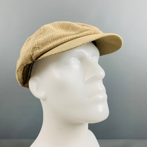 RRL by RALPH LAUREN Talla L Sombreros a cuadros gris beige