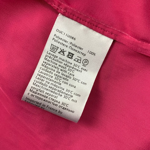 GERARD DAREL Talla 14 Top casual de poliéster fucsia